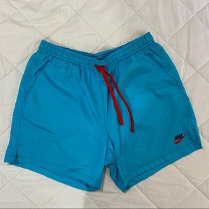 Nike Nylon Shorts Blue